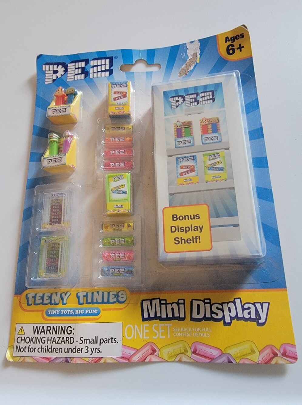 PEZ Teeny Tinies Mini Display Set — NEW/SEALED, One Set